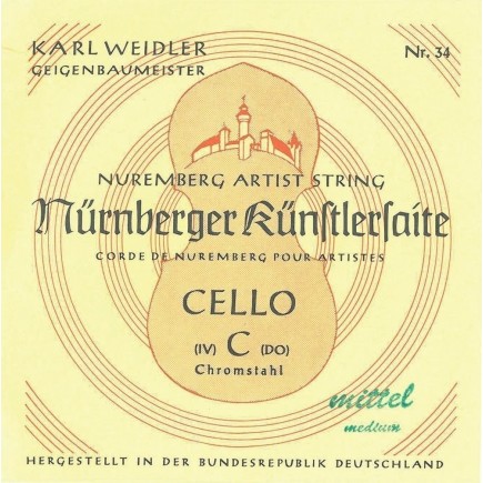 Nürnberger 7164165 Struny wiolonczelowe Mistrz